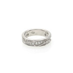 Magerit 18k White Gold Diamond Ring // Ring Size: 6.5