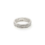 Magerit 18k White Gold Diamond Ring // Ring Size: 6.5