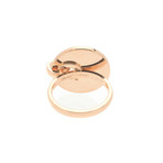 Chopard 18k Rose Gold Diamond Ring // Ring Size: 6.25