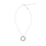 Damiani 18k White Gold Diamond Necklace IV