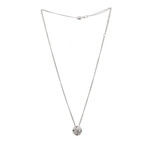 Damiani 18k White Gold Diamond Necklace I // Store Display