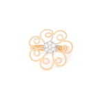 Roberto Coin 18k Two-Tone Gold Diamond Ring // Ring Size: 6