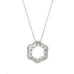 Damiani 18k White Gold Diamond Necklace IV