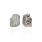 Damiani 18k White Gold Diamond Earrings I