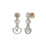 Damiani 18k White Gold Diamond Earrings II