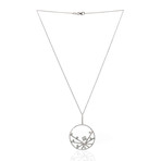 Piero Milano 18k White Gold Diamond Pendant Necklace II