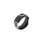 Damiani 18k White Gold Diamond Ring // Ring Size: 8