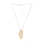 Piero Milano 18k Two-Tone Gold Diamond Pendant Necklace I