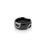 Damiani 18k White Gold Diamond Ring // Ring Size: 8