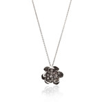 Piero Milano 18k White Gold Diamond Necklace IV // Store Display