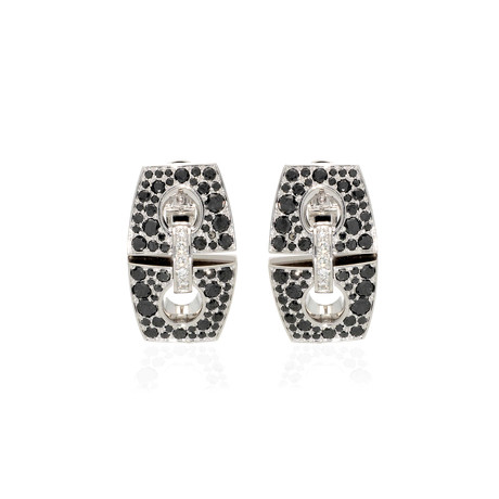 Chimento 18k White Gold Diamond Earrings