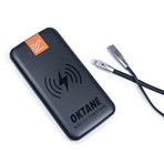 OKTANE™ Wireless Power Bank + Lightning Charging Cable (6 Inches)