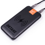 OKTANE™ Wireless Power Bank + Lightning Charging Cable (6 Inches)