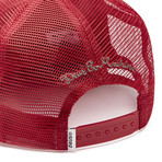 Sunny Shield Trucker // Red