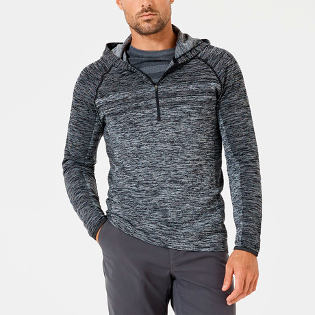 Pursue Hoodie // Heather Charcoal (L)