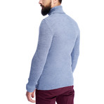 Wool Sweater // Denim (L)