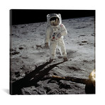 Astronaut Edwin 'Buzz' Aldrin Standing Apollo 11, 20 July 1969 // Rue Des Archives (12"W x 12"H x 0.75"D)