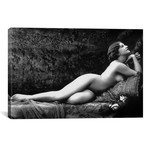 Erotic photo of a naked woman, postcard, 1910s // Rue Des Archives (18"W x 12"H x 0.75"D)