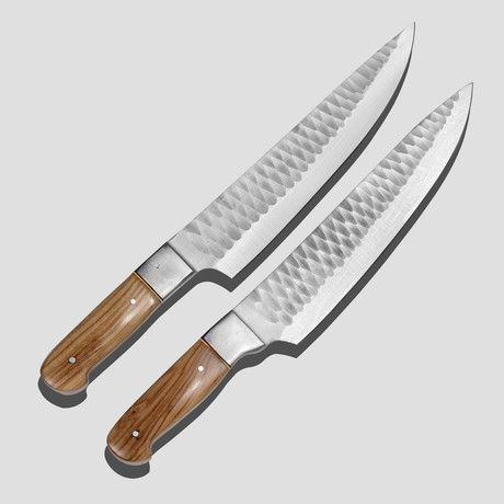 J2 Steel Chef Knives Set of 2  // 03