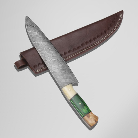 Damascus Chef Knife // 12