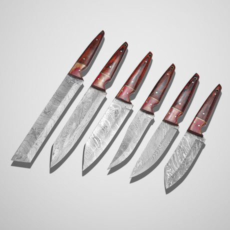 Chef Knives // Set of 6 // 19