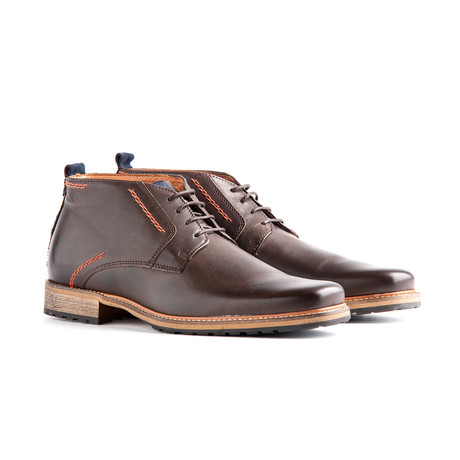 London Leather Shoe // Dark Brown (Euro: 40)