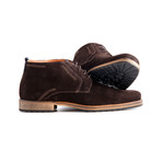 London Suede Shoe // Dark Brown (Euro: 48)