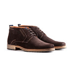 London Suede Shoe // Dark Brown (Euro: 48)