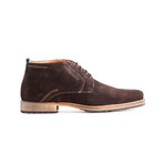 London Suede Shoe // Dark Brown (Euro: 45)