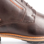 London Leather Shoe // Dark Brown (Euro: 45)