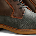 Backhill High // Blue + Brown (Euro: 43)