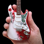 Jimi Hendrix // Signature Fender™ Strat™ Mini Guitar Collection // Set of 3
