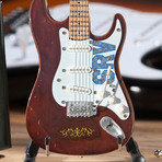 Stevie Ray Vaughan // Miniature Fender Guitar Replicas // Set of 3