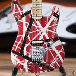 Eddie Van Halen // EVH Striped 5150 Miniature Guitar Replica