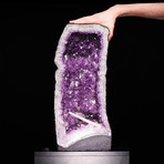 Amethyst Geode with Calcite