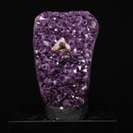 Open Amethyst Geode with Calcite