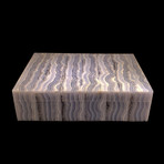 Blue Lace Agate Handcrafted Gem Box