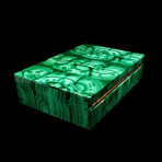 Malachite Handcrafted Gem Box
