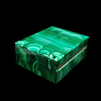 Malachite Handcrafted Gem Box