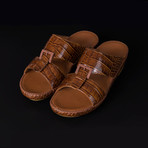 Abu Dhabi Sandal // Brown (UK: 6)