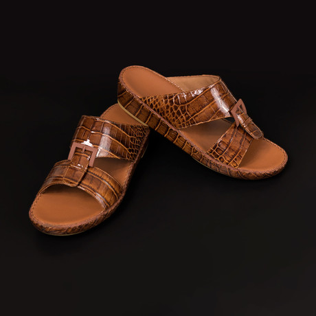 Abu Dhabi Sandal // Brown (UK: 6)