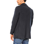 Rome Overcoat // Dark Blue (Small)