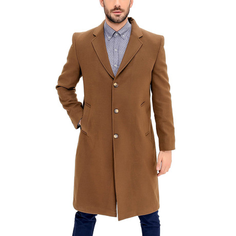 Prague Overcoat // Camel (Small)