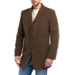 Munich Overcoat // Camel (Small)