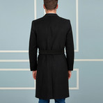 Oslo Overcoat // Black (Small)