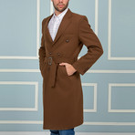 Oslo Overcoat // Camel (Small)