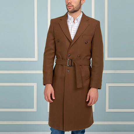 Oslo Overcoat // Camel (Small)