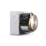 Dock // Apple Watch // Marble (White)