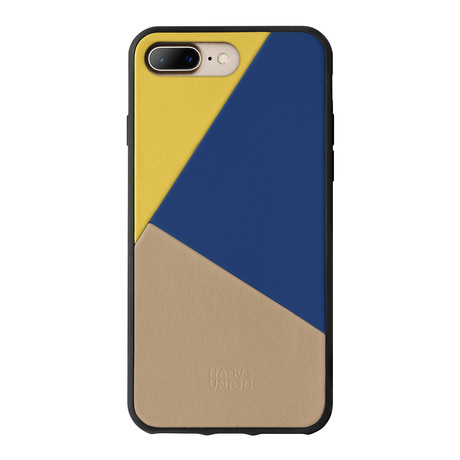 Clic Marquetry // iPhone X Case // Canary Yellow