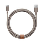 Belt Cable // USB-A To USB-C // Taupe